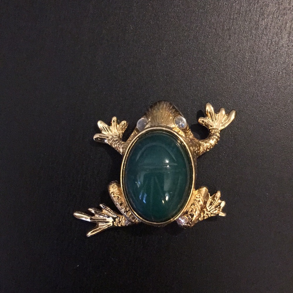 Frog Brooch
